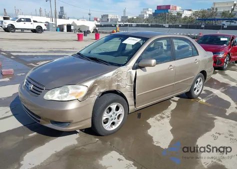 2004 Toyota Corolla Le from USA, damaged, VIN 1NXBR32E14Z220847